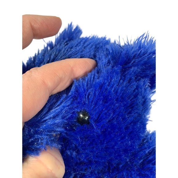 GOFFA Unique 14" Teddy Bear Plush Toy Blue Stuffed Animal Fuzzy Soft - Picture 8 of 8